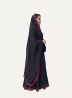 Aline Salwar suit in Crushed Rayon fabric