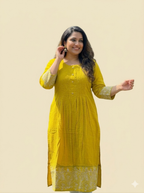 Three Piece Salwar Suit in Cotton