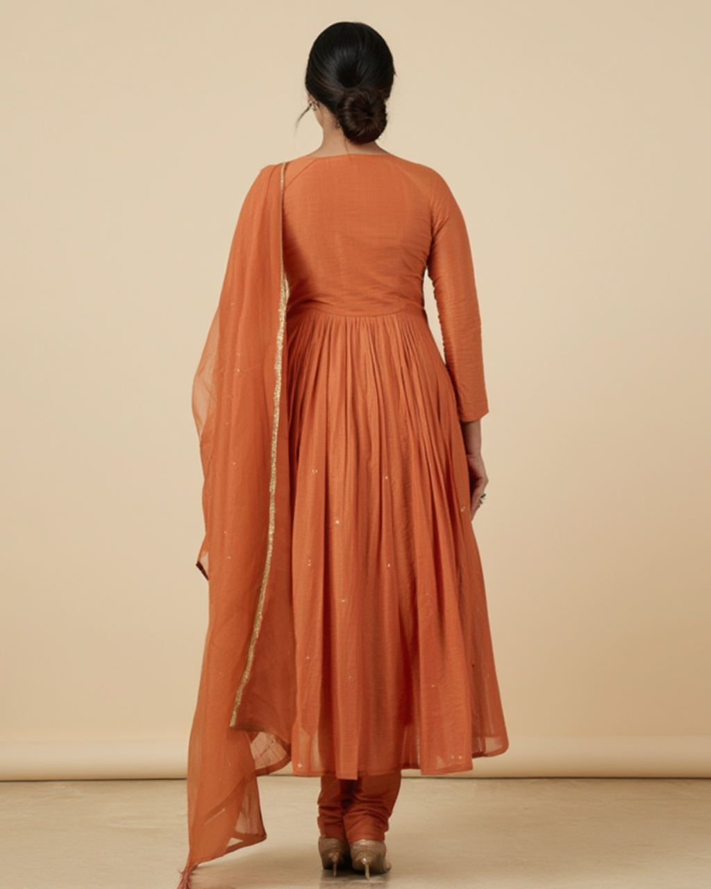 Mul chanderi salwar suit