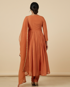 Mul chanderi salwar suit