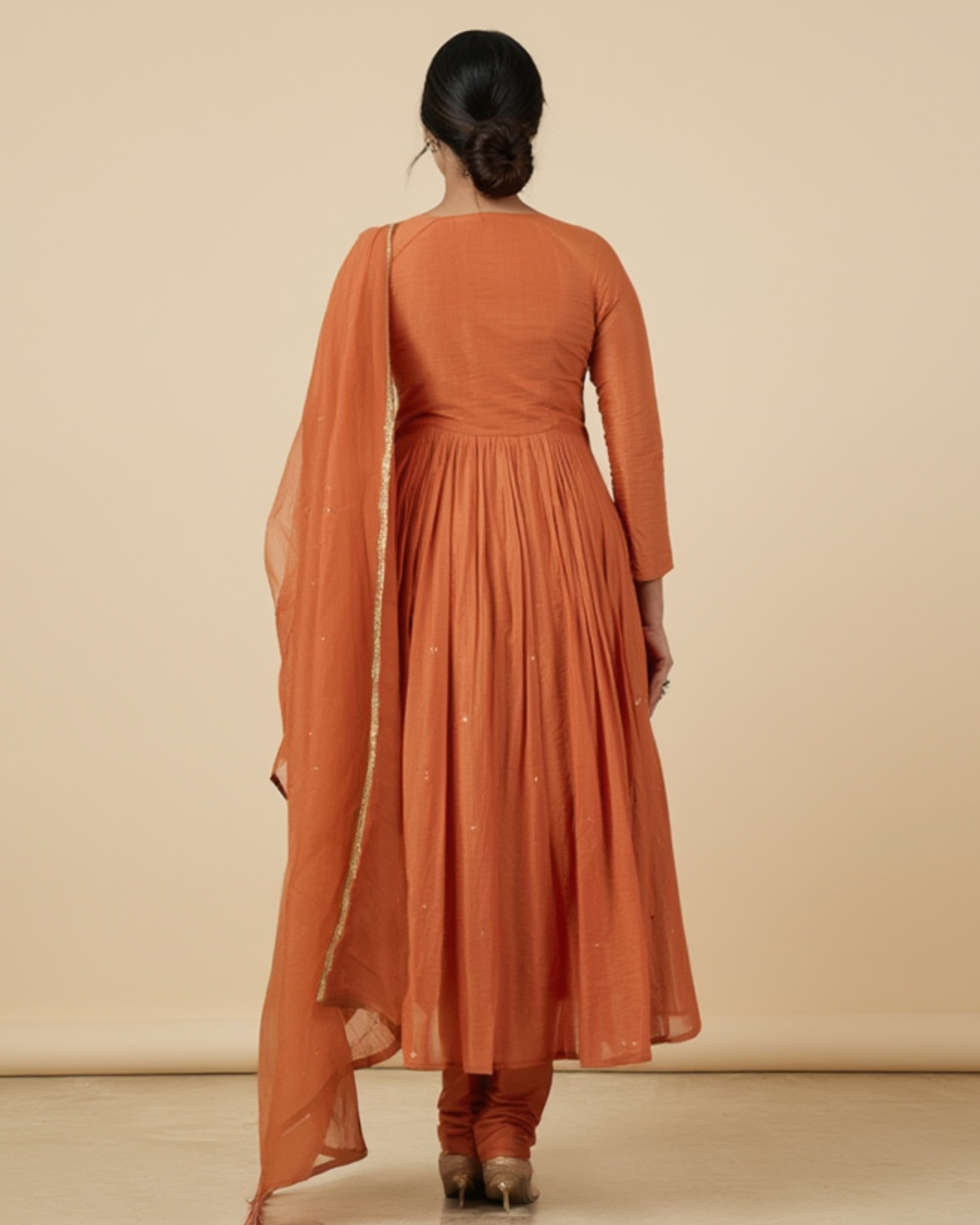 Mul chanderi salwar suit