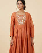 Mul chanderi salwar suit